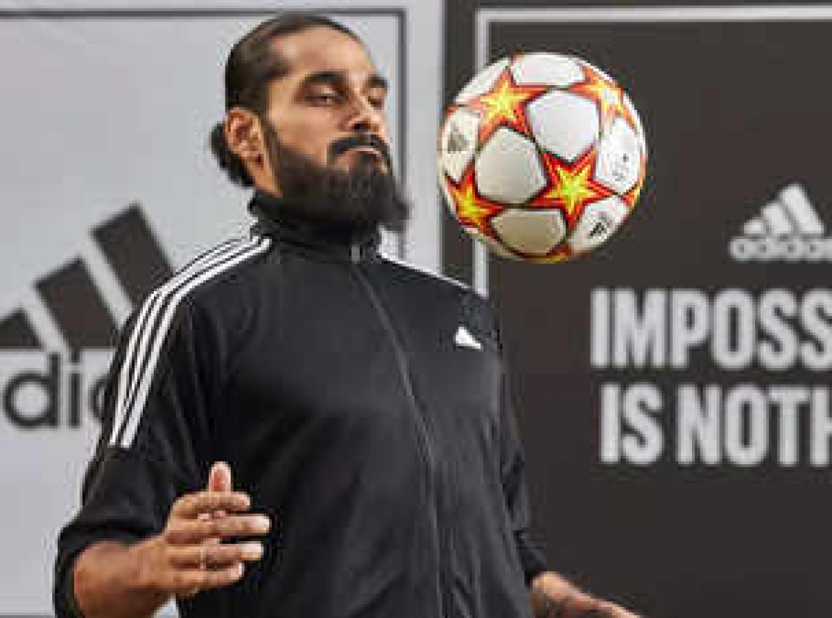 Adidas India & football player Sandesh Jhingan teamup